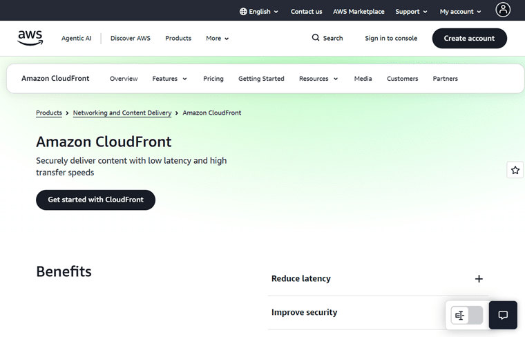 Amazon CloudFront CDN Service