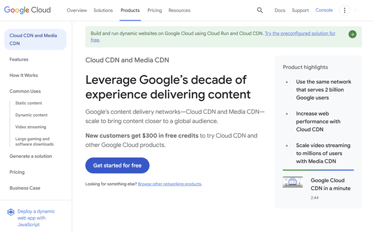Google Cloud CDN