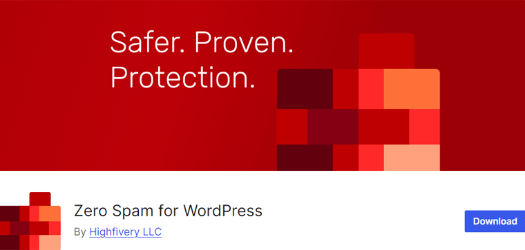 Zero Spam for WordPress