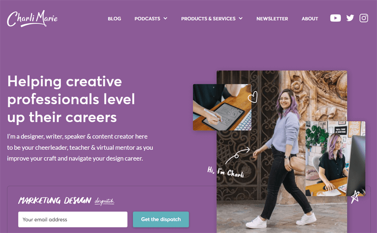 Charli Marie (Personal Portfolio Website of Charli Marie)
