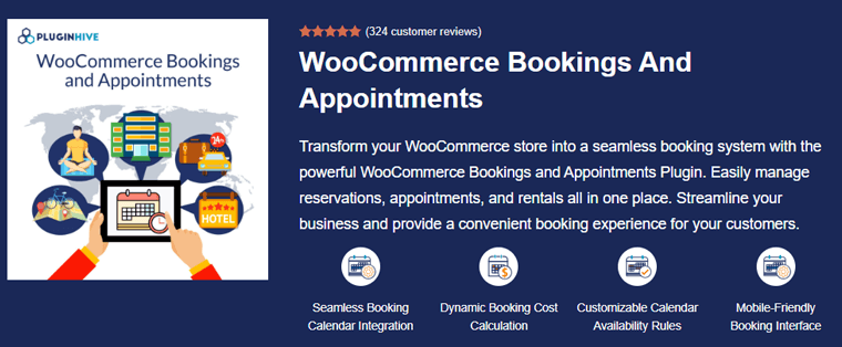 WooCommerce Booking and Appointments Plugin
