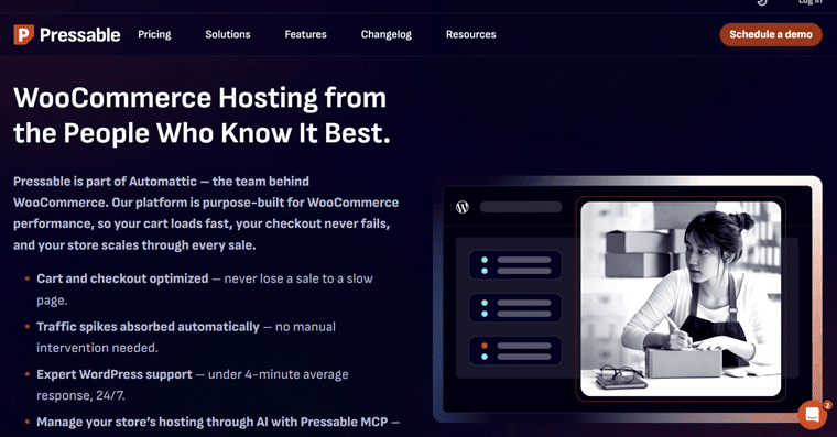 Pressable WooCommerce