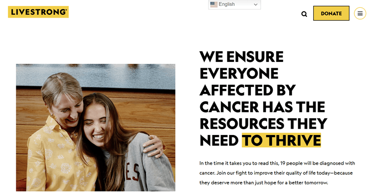 Livestrong Lifestyle Magazine Theme