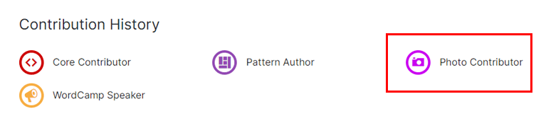 Contributors Badgge