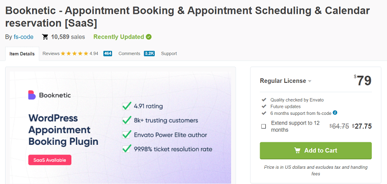 Booknetic Appointment Booking