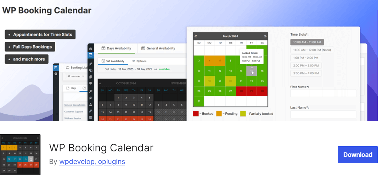 WP Booking Calendar