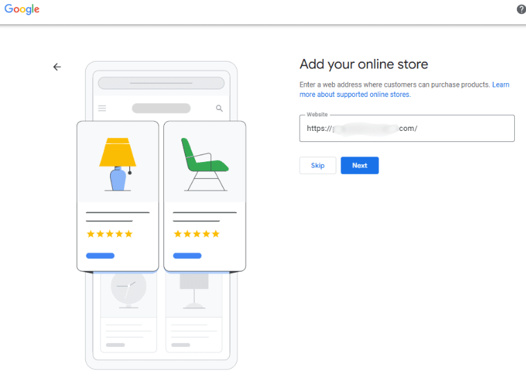 Add Online Store