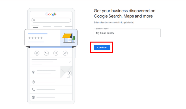 Add Your Business Name