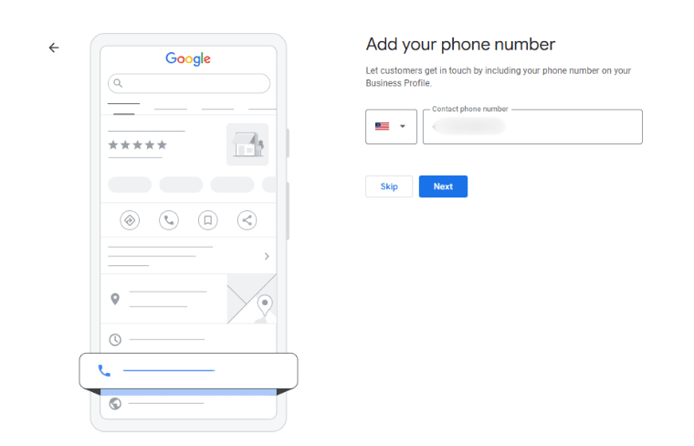 Add Your Business Phone Number
