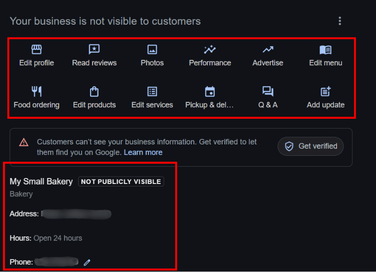 Edit Your Profile with Google Business Tools