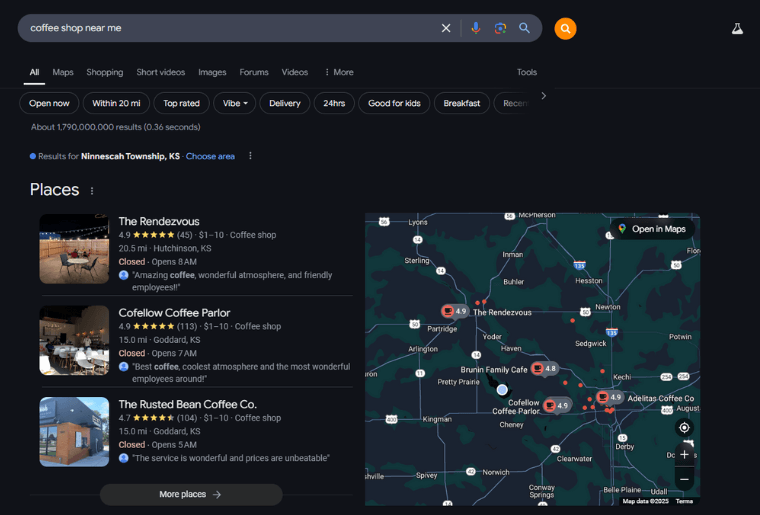 Local Search Example