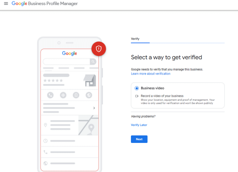 Verify Your Business
