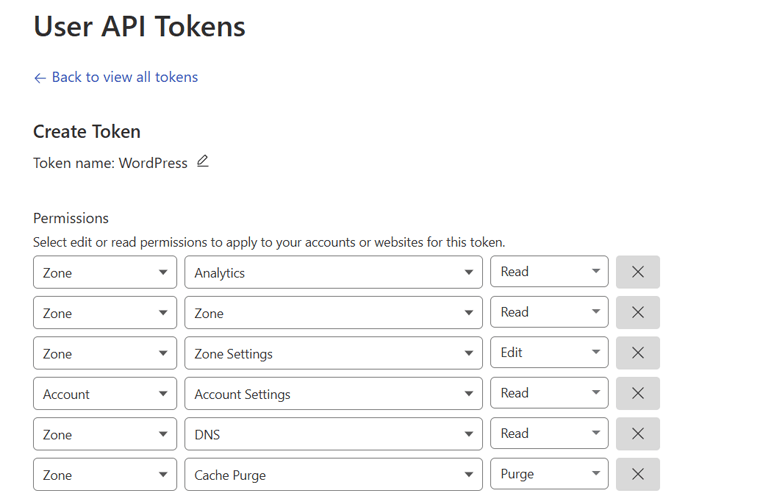 Create the Token and Save the Changes