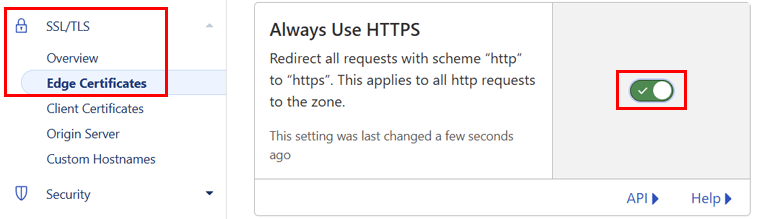 Enable Always HTTPS - Cloudflare CDN for WordPress