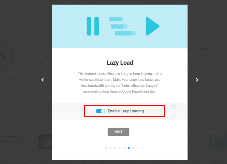 Enable Lazy Load
