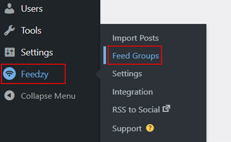 Go to Feeds Group