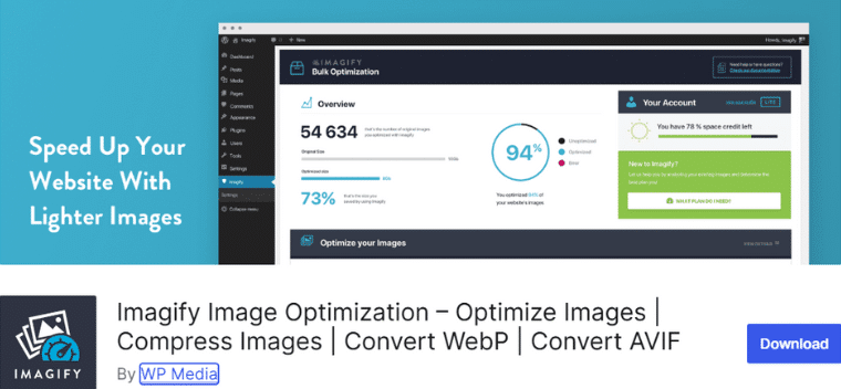 Imagify WordPress Image Optimizer