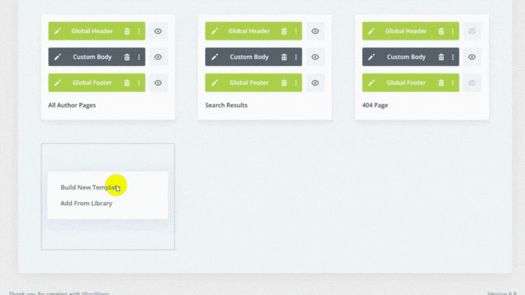 Creating Blog Template