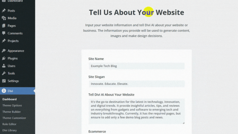 Generate and Publish Website