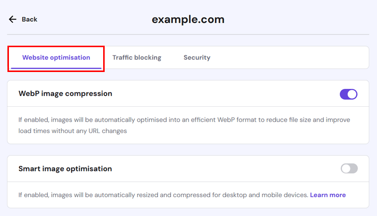 Enable WebP Image Compression in Hostinger