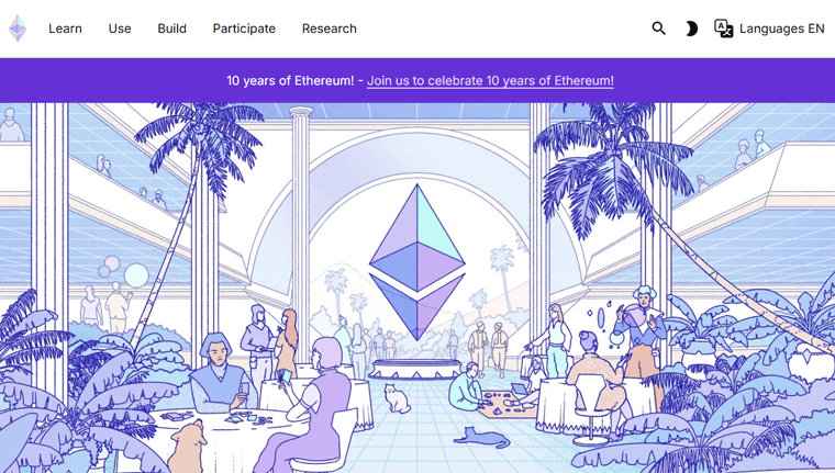 Ethereum - Example of Blockchain