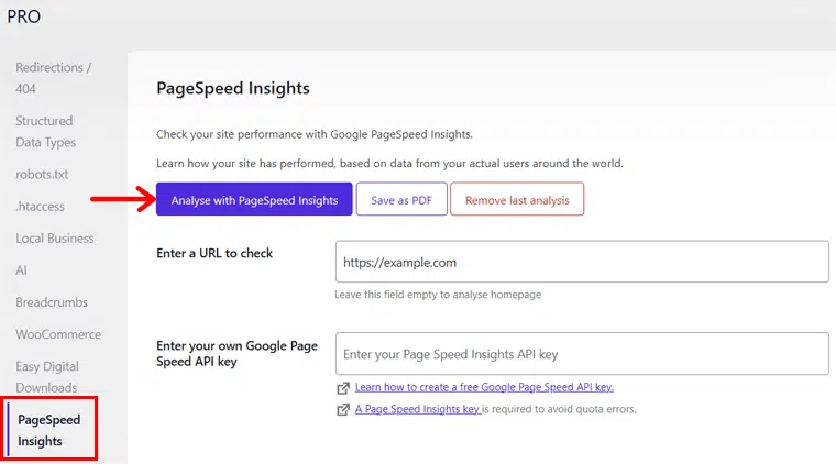 PageSpeed Insights