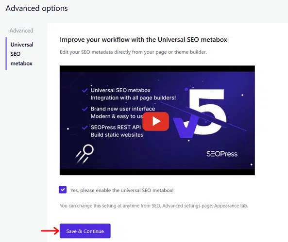 SEO Universal Metabox