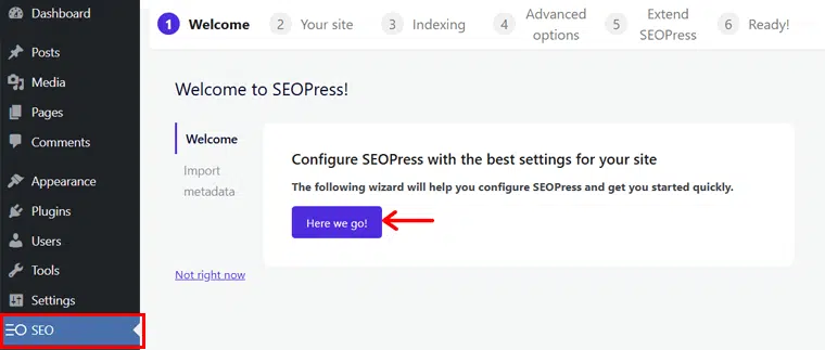 Start Configuration Wizard