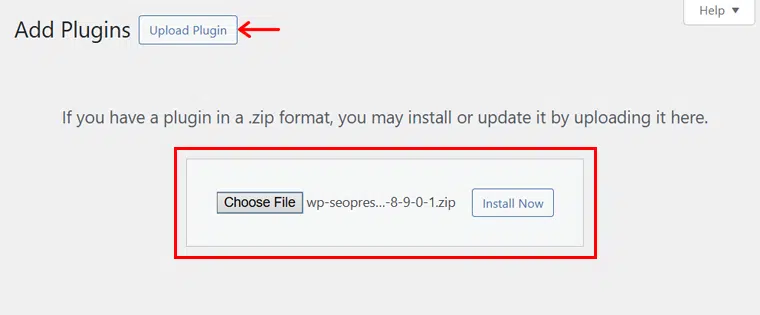 Upload and Install SEOPress Pro