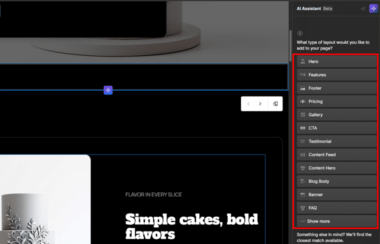 Layout Options