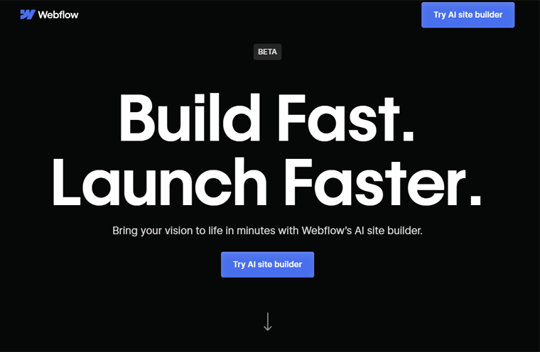 Webflow AI Builder