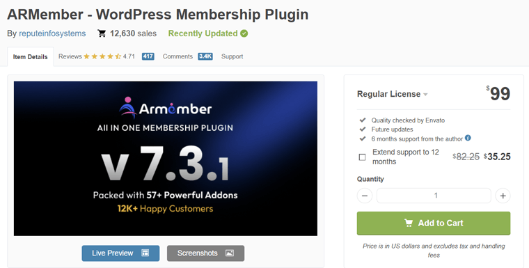 ARMember Best Membership Plugin WordPRess