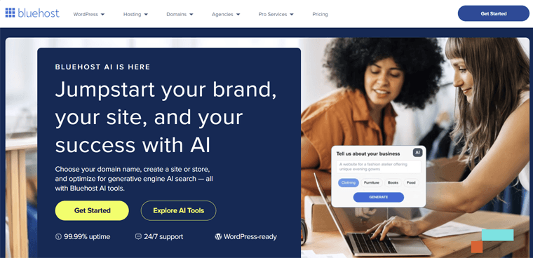 Bluehost Website Builder