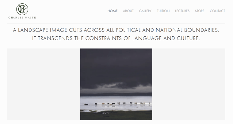 Charlie Waite Website