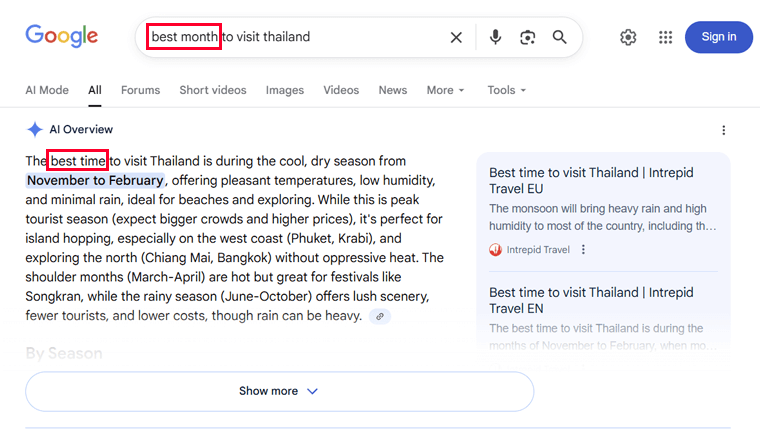 Context Over Keywords