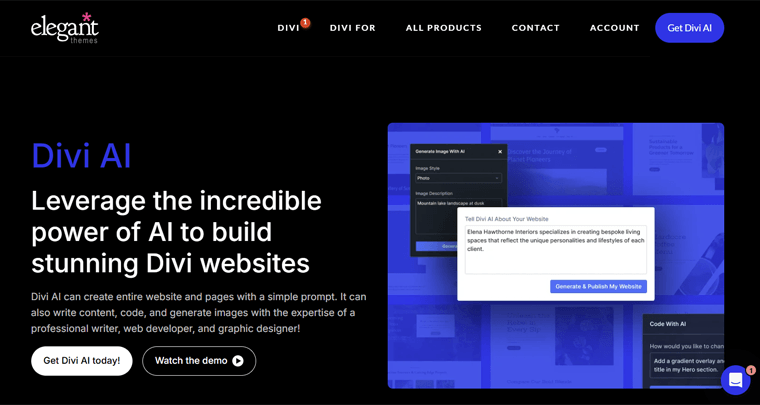 Divi AI Elegant Themes