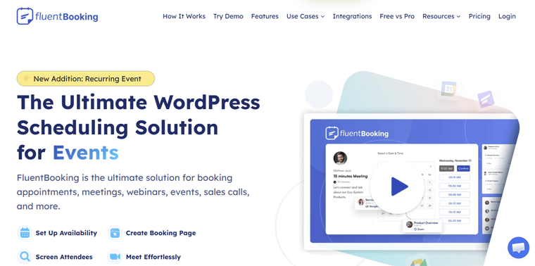 FluentBooking WordPress Booking Plugins