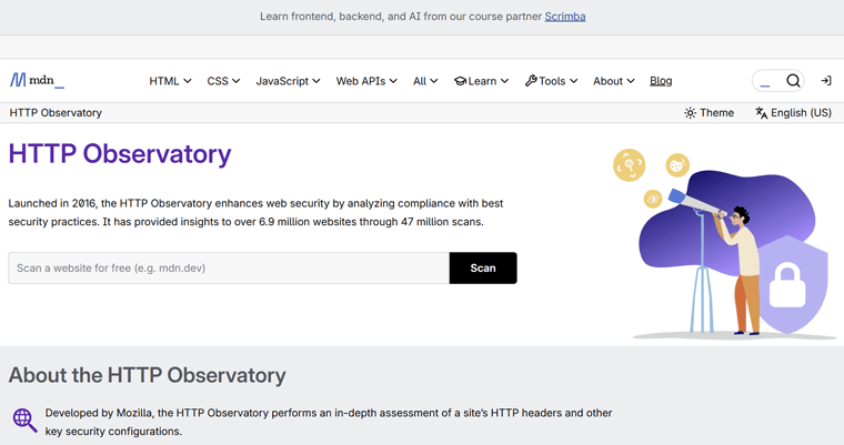 Observatory Site Checker