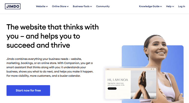 Jimdo Cheapest Website Builder