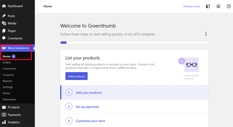 Onboarding Guide of WooCommerce