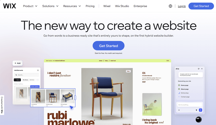 Wix Website Building