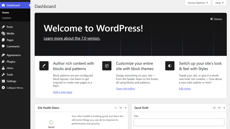 Improved Admin Dashboard Style