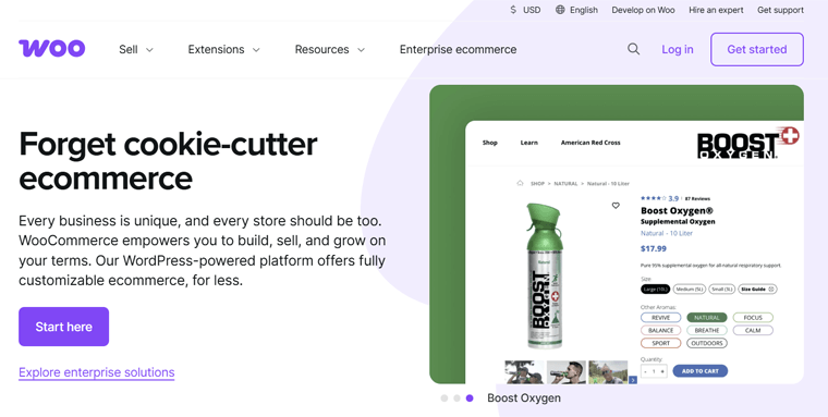 WooCommerce Website