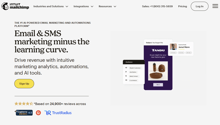 Mailchimp - Klaviyo Alternatives