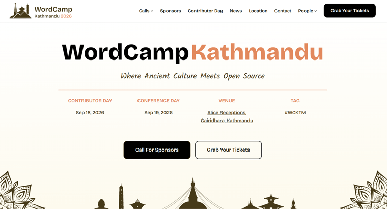 WordCamp Kathmandu 2026