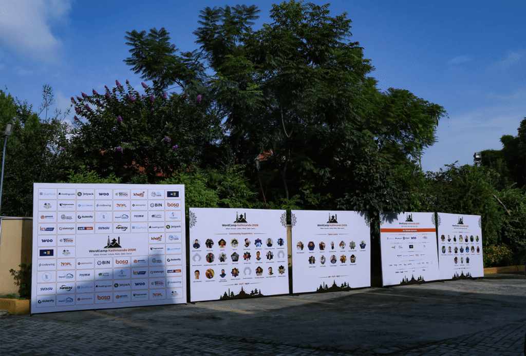 WCKTM 2026 Banners at the Event Venue
